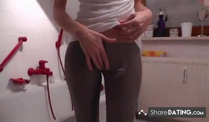 Blowjob - Greek Buttfuck Internal Ejaculation In Bathroom