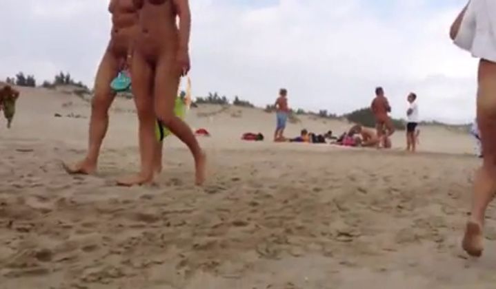 Mature - Check Out Sexy Nude Couple At A Nudist Beach